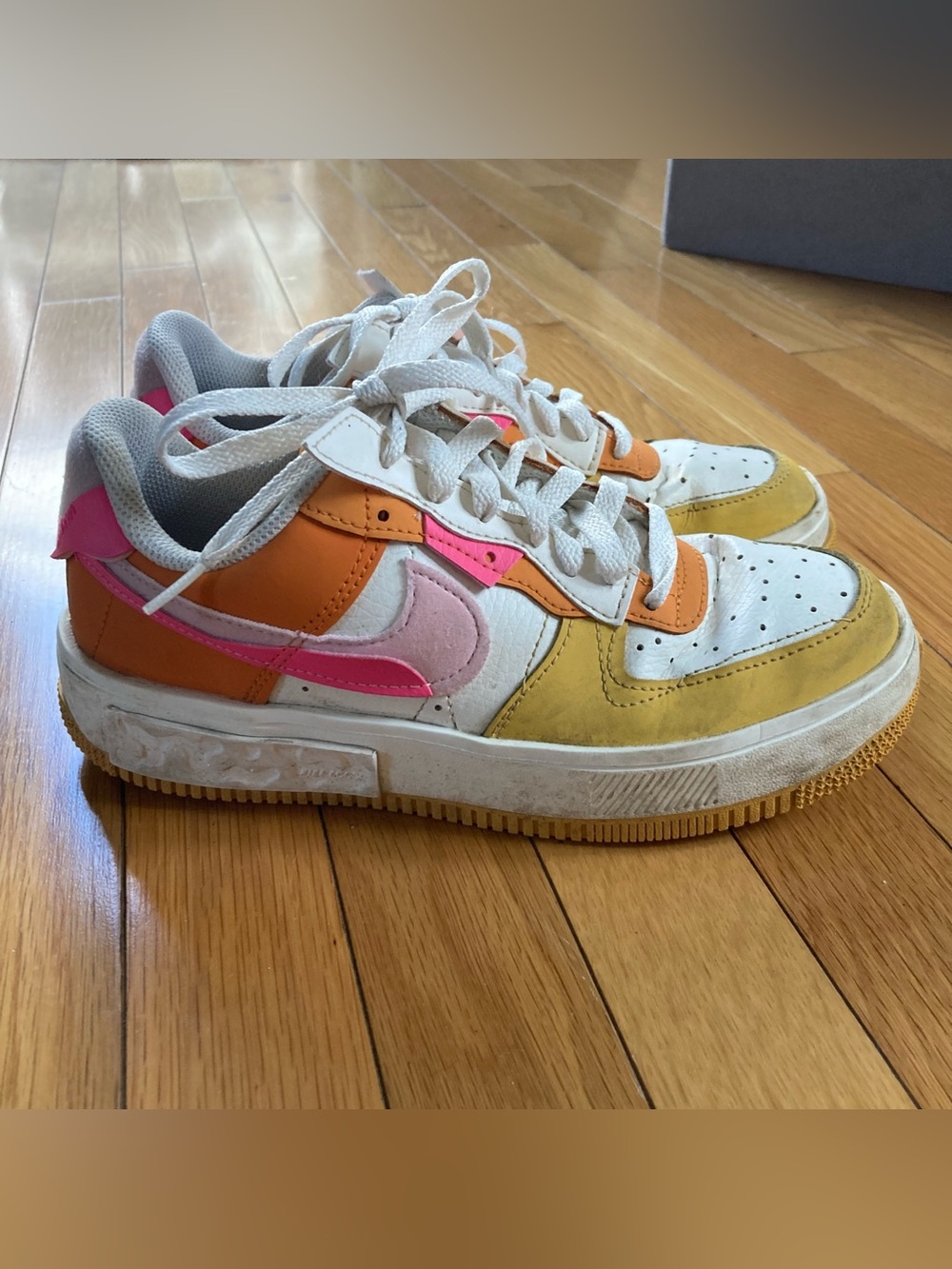 Nike Air Force 1 Fontanka Women's Size 7 Sneakers DX2675-100 - Picture 2 of 10